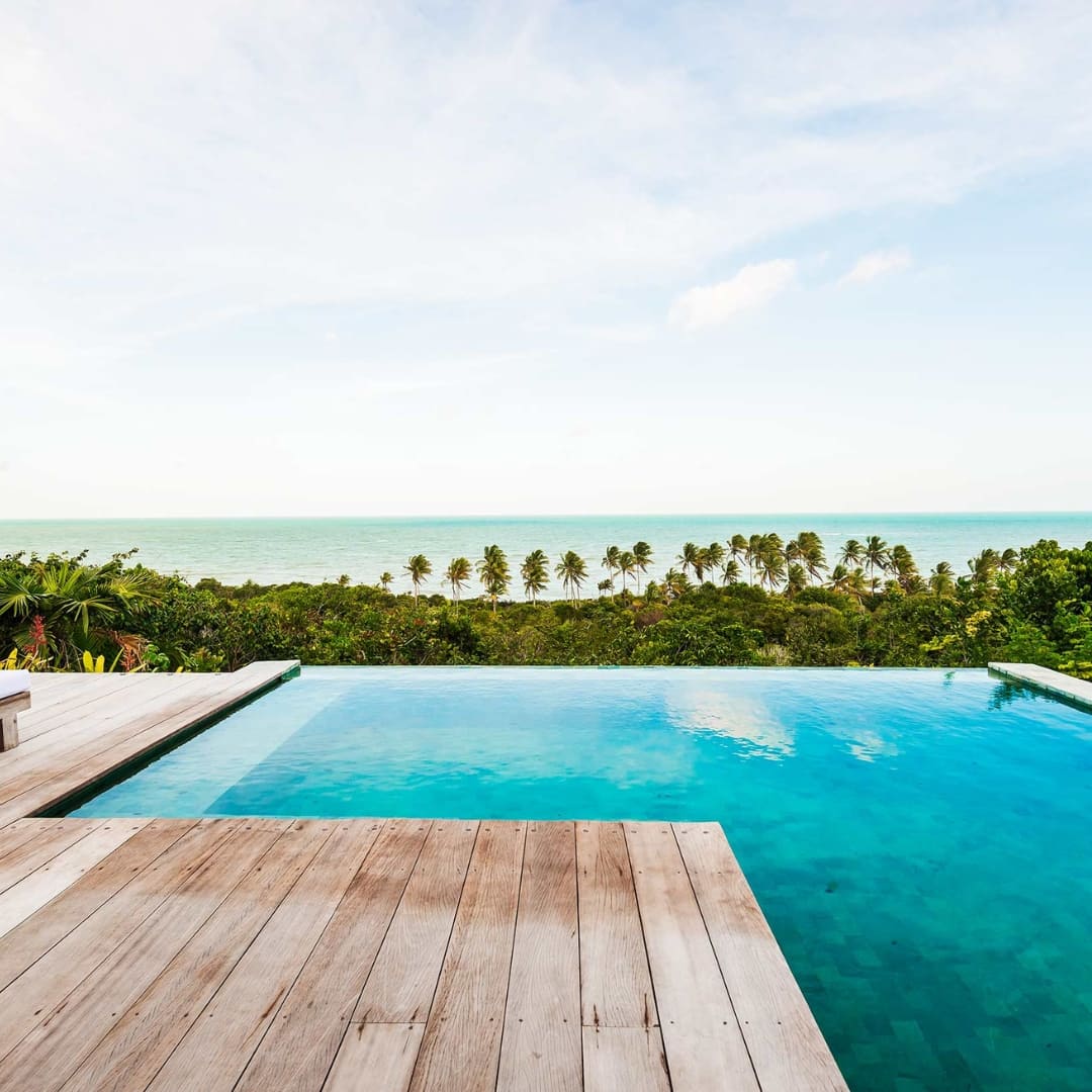 Cliffside House with 4-Suite Ocean View, Itapororoca